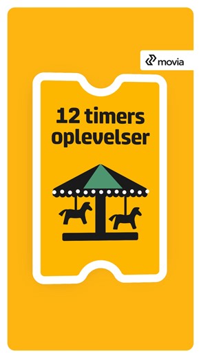12-timers billetten giver dig god tid til et eventyr i efterårsferien. Rejs i 12 timer for 60 kr. Hvad vil du nå på 12 timer? Fordele med 12-timers billet • Rejs frit med bus, tog og metro i 12 timer fra 11.-19. oktober • Vælg mellem tre zoneområder • Bestem selv starttidspunktet • Tag to børn under 12 år gratis med | Movia