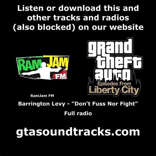 GTA: EFLC - RamJam FM | Full radio