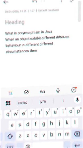 Polymorphism in Java with Real Life Example | Don’t Skip This!#Java #OopsConcepts #trendingreels