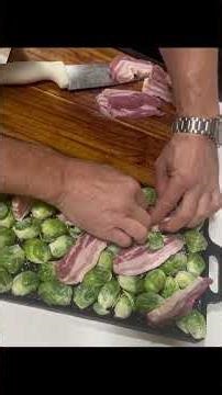 Brussels Sprouts with Pork Belly. #recipes #brusselssprouts #porkbelly #cooking