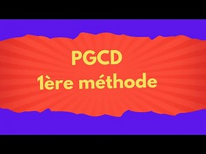 #algorithme calculer le pgcd de deux entiers
