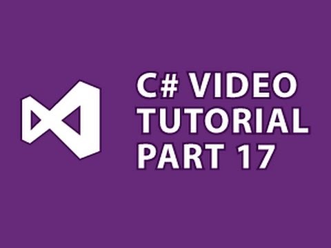 C# Tutorial 17 File I/O