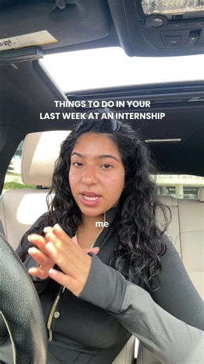 Last Week of Internship: 12 Tasks to Finish Strong