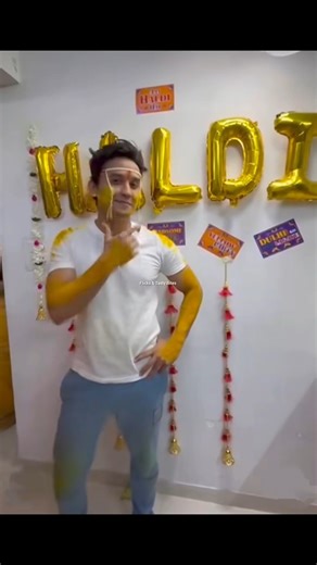 Meghan's haldi ceremony#meghanjadhav#haldi#wedding#marriage#shorts