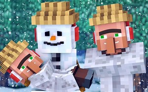 【Minecraft】 你好，圣诞雪人！