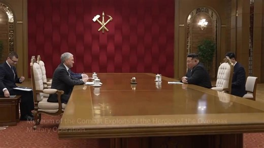 Speaker of Russian State Duma meets North Korea's leader Kim as officials visit Pyongyang
