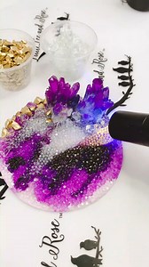 DIY Geode Coaster🔥 | LittleLee and Rose