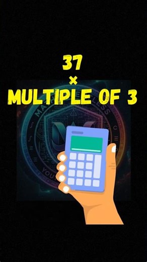 The 37-tripple Glitch 🧿 #mathhacks