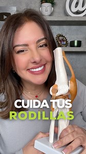 1.7M views · 22K reactions | Entiende tu rodilla para cuidarla: es una articulación compleja con huesos (fémur, tibia y rótula), ligamentos y cartílago. Previene lesiones manteniendo peso saludable y fortaleciendo piernas y glúteos. Haz estiramientos diarios para mantener su flexibilidad. ¡Cuídala hoy para evitar molestias mañana! | Dra. Samar Yorde | Facebook
