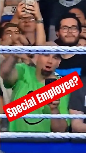 The Green Shirt Guy Mystery #wwe