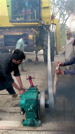 Heavy dizel diesel engine starting 😱😱😱 big machine