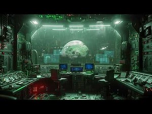 Bridge Radio Chatter. Sci-Fi Spaceship Ambiance for Sleep, Study, Relaxation