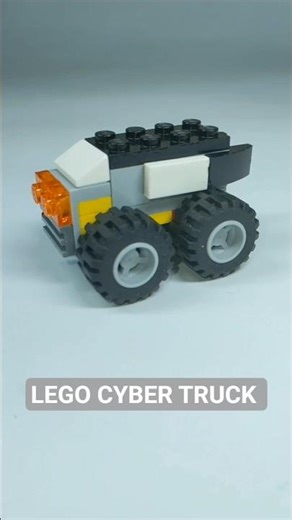 HOW TO MAKE LEGO CYBER TRUCK #lego #legotoys #asmr #manybricks #legoaddict
