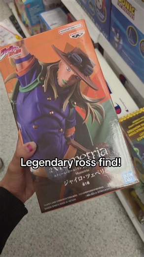 Today we found the johnny and gyro figures at ross! @kermodeee #gyro #johnnyjoestar #rossfinds #anime #figures