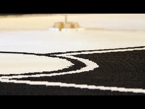 World Record Domino Circle Field - 76,017 Dominoes