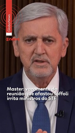 Blog do Valdo Cruz - A publicação pelo portal Poder360 nesta sexta-feira (13) de trechos da reunião reservada de ministros do Supremo Tribunal Federal (STF) desta quinta-feira (12) que terminou com a saída de Dias Toffoli da relatoria do caso Master causou desconforto entre ministros da Corte. A avaliação interna é de que somente trechos favoráveis a Toffoli e descontextualizados foram liberados ao site de notícias. Procurado pelo blog, o ministro Dias Toffoli negou que tenha vazado trechos da r