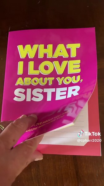 Make Your Sister Cry: Emotional Memory Book Gift