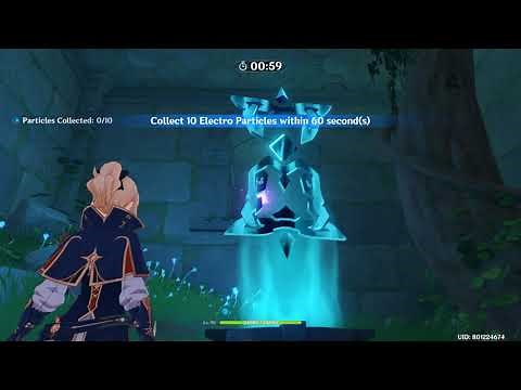 Genshin Impact Suigetsu pool time challenge