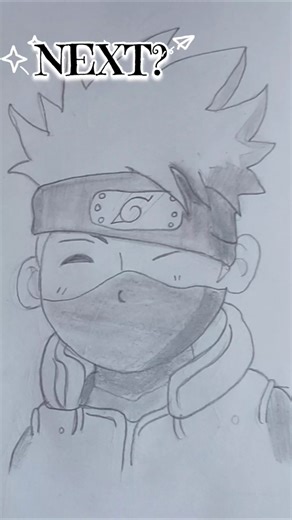 hatake Kakashi chibi drawing ✨✨#chibi #drawing #naruto anime