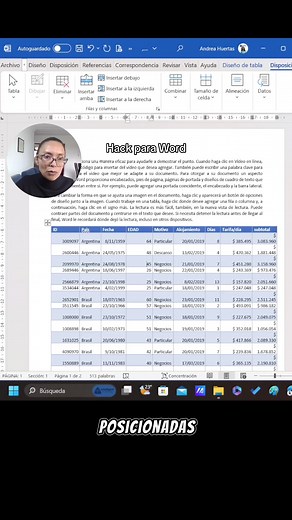 Ajusta Tablas en Microsoft Word fácilmente