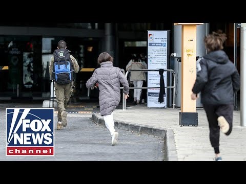 WATCH: Israelis take cover as sirens sound nationwide, state of emergency declared