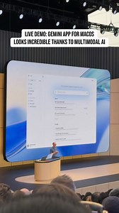 Gemini on macOS: Live demo of multimodal AI