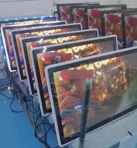 [Hot Item] 27/32/43/55inch Monitor de Curva Vertical 4K Pantalla 3m Pantalla del Monitor Serial