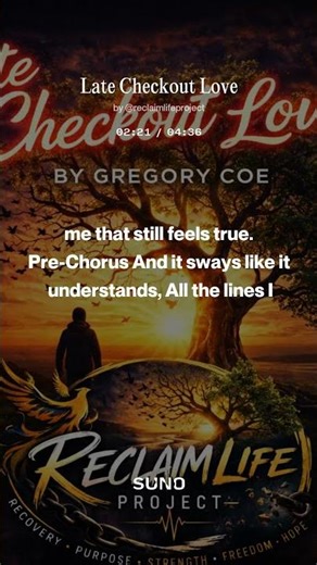 “Late Checkout Love” is a symbolic and thought-provoking track written by Gregory Coe