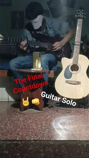 Europe - The Final Countdown Guitar Solo Cover. #guitarsolo #europeband