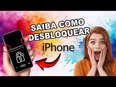 Como Desbloquear iPhone 2026 Desbloqueio qualquer iPhone 6, 7, 8, X, XS, XR, 11, 12, 13, 14, 15, 16