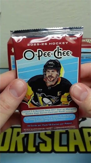 Limitka! 25-26 UD O-PEE-CHEE Hobby Pack Break! Hokejový balíček kartiček NHL!