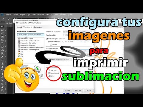 configuracion de impresoras para sublimacion