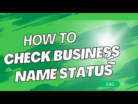 How to Search and Verify Business Name Status