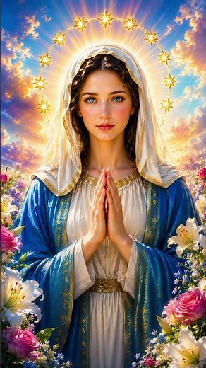 Ave Maria, Gratia Plena | Ancient Latin Prayer to the Holy Mother ✨ #gregorianchant #sacredmusic