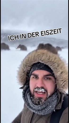 Ich bin durch eine Zeitreise in der Eiszeit gelandet… Mammuts, Säbelzahntiger und ein Schneesturm. Glaubt ihr Menschen hätten dort überlebt? #zeitreise #eiszeit #geschichte #fyp #viral