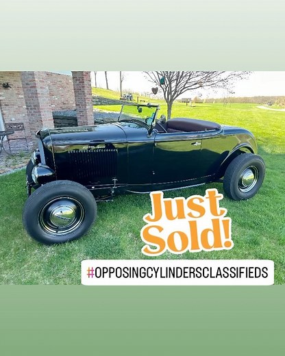 Hot Rod 📸 Cars For Sale ➡️ on Instagram: "SOLD ❇️❇️❇️ There goes another one! ➡️ Visit opposingcylinders.com to list your vehicle and to see our latest listings. ➡️ Contact @opposingcylinders with any questions. #opposingcylinders #opposingcylindersclassifieds #wesellhotrods #sold #anotheronesold"