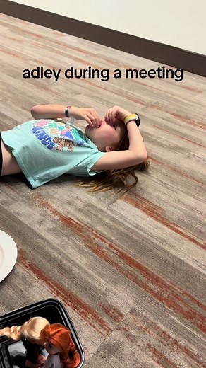 shes too funny 😂 #aforadley #aforadleyclips #adley #bestdayever #relatable #meetingsbelike