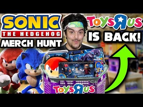 Sonic Merch Hunt - New Sonic Toys At Toys R Us!? (Figures, Plushies, Blind Box's & More)