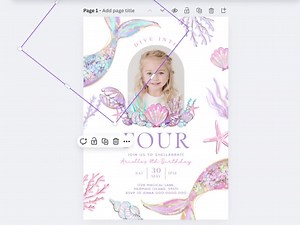 Mermaid Party Welcome Sign. Editable Under the Sea Mermaid Tail Birthday Decor. Pastel Girl Pink Purple Digital Instant Download Template Z8 - Etsy