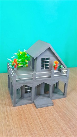 natural Clay House building 🏚 #diy #clayhouse #craft #art #creativeclayideas #craftyhome