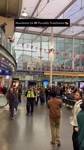 10K reactions · 3.3K shares | Piccadilly Station Protestors gathered at Piccadilly Train Station in Manchester, loudly chanting for Gaza. | Abbas Abbas | Facebook