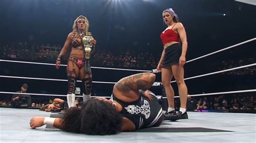 【AEW】超级坏大战暴躁宝贝，克罗斯给我看傻了！