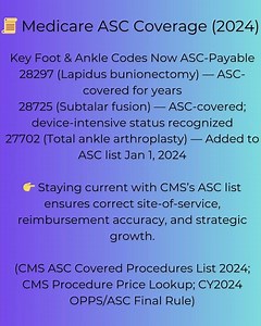 🏥 Ambulatory Surgery Centers (ASCs) put patients first.