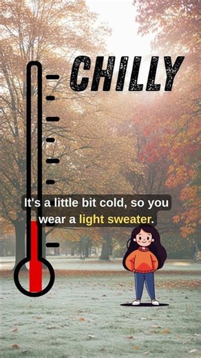 🥶 Freezing to Scorching 🥵 | English Weather Words