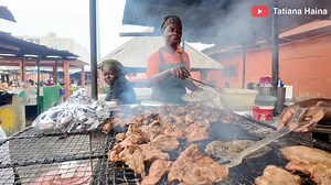 7.3K views · 199 reactions | Street FOOD tour in ABIDJAN Côte d'Ivoire || Ivory Coast west Africa 2025 | Tatiana Haina | Facebook