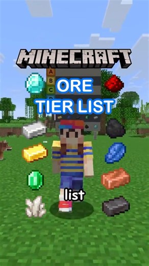 Minecraft Ore Tier List