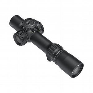 March F Shorty 1-10x Dual Focal Plane LPVO, Tactical Turrets, illum dot, DR-1 ret.