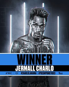 After an 18mo layoff, Jermall Charlo defeats Thomas LaManna by RD6 TKO stoppage, improving his record to 34-0 with 23KOs, and proving he's a predator in any division fights in. #PlantResendez | #CharloLaManna LIVE NOW on @PrimeVideo! | Premier Boxing Champions