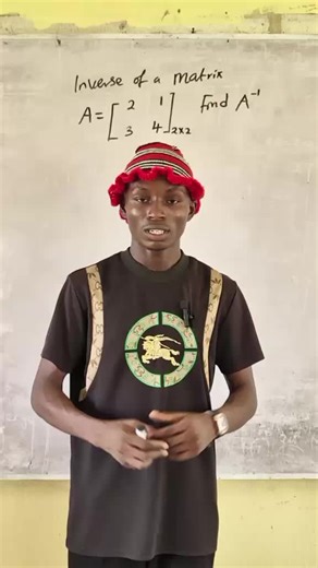 Inverse of a matrix.