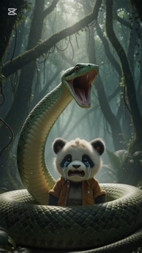 A small helpless Panda #shorts #ai